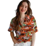 cincinnati-bengals-hawaiian-shirt-flamingo-retreat-orange-best-selling.webp