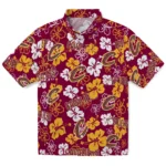 cleveland-cavaliers-hawaiian-shirt-hibiscus-bloom-wine-best-selling.webp