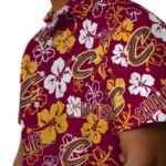 cleveland-cavaliers-hawaiian-shirt-hibiscus-bloom-wine-best-selling.webp