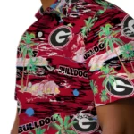 georgia-bulldogs-hawaiian-shirt-flamingo-retreat-red-best-selling.webp