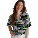 juventus-hawaiian-shirt-flamingo-retreat-black-best-selling.webp