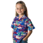 kansas-jayhawks-hawaiian-shirt-flamingo-retreat-blue-best-selling.webp