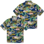 kent-state-golden-flashes-hawaiian-shirt-flamingo-retreat-navy-blue-best-selling.webp