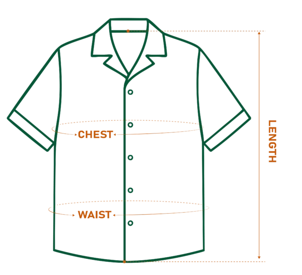 kid hawaiian shirt size guide