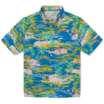 los-angeles-chargers-hawaiian-shirt-flamingo-retreat-blue-best-selling.webp