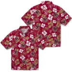 louisiana-ragin-cajuns-hawaiian-shirt-hibiscus-bloom-red-best-selling.webp