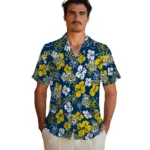 marquette-golden-eagles-hawaiian-shirt-hibiscus-bloom-blue-best-selling.webp
