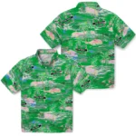 marshall-thundering-herd-hawaiian-shirt-flamingo-retreat-green-best-selling.webp
