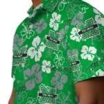 marshall-thundering-herd-hawaiian-shirt-hibiscus-bloom-green-best-selling.webp