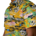 nashville-predators-hawaiian-shirt-flamingo-retreat-gold-best-selling.webp