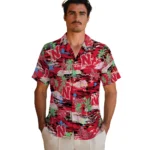 nebraska-cornhuskers-hawaiian-shirt-flamingo-retreat-red-best-selling.webp