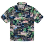 new-orleans-pelicans-hawaiian-shirt-flamingo-retreat-navy-best-selling.webp