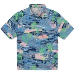 north-carolina-tar-heels-hawaiian-shirt-flamingo-retreat-light-blue-best-selling.webp