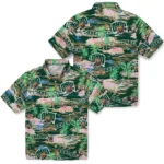 ohio-bobcats-hawaiian-shirt-flamingo-retreat-green-best-selling.webp