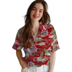 ohio-state-buckeyes-hawaiian-shirt-flamingo-retreat-scarlet-best-selling.webp