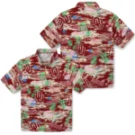 oklahoma-sooners-hawaiian-shirt-flamingo-retreat-crimson-best-selling.webp