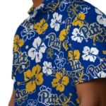 pittsburgh-panthers-hawaiian-shirt-hibiscus-bloom-royal-blue-best-selling.webp