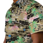 purdue-boilermakers-hawaiian-shirt-flamingo-retreat-gold-best-selling.webp