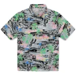san-antonio-spurs-hawaiian-shirt-flamingo-retreat-silver-best-selling.webp