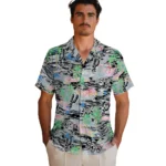 san-antonio-spurs-hawaiian-shirt-flamingo-retreat-silver-best-selling.webp