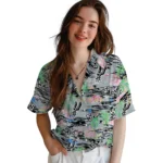 san-antonio-spurs-hawaiian-shirt-flamingo-retreat-silver-best-selling.webp
