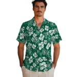 saskatchewan-roughriders-hawaiian-shirt-hibiscus-bloom-green-best-selling.webp