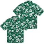 saskatchewan-roughriders-hawaiian-shirt-hibiscus-bloom-green-best-selling.webp