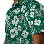 saskatchewan-roughriders-hawaiian-shirt-hibiscus-bloom-green-best-selling.webp