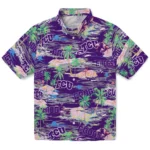 tcu-horned-frogs-hawaiian-shirt-flamingo-retreat-purple-best-selling.webp