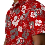 utah-utes-hawaiian-shirt-hibiscus-bloom-red-best-selling.webp