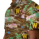 western-michigan-broncos-hawaiian-shirt-flamingo-retreat-brown-best-selling.webp