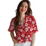 wisconsin-badgers-hawaiian-shirt-hibiscus-bloom-red-best-selling.webp