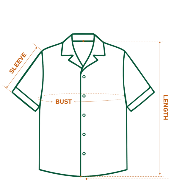 women hawaiian shirt size guide