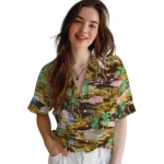 wyoming-cowboys-hawaiian-shirt-flamingo-retreat-brown-best-selling.webp