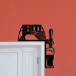 Abita Metal Sign Tap Handle 1