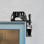 Abita Metal Sign Tap Handle 1