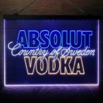 Absolut Vodka Neon Sign Artistic 3 Color 1
