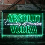 Absolut Vodka Neon Sign Logo 1
