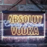 Absolut Vodka Neon Sign Logo 1