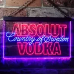Absolut Vodka Neon Sign Logo 1