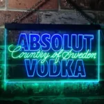 Absolut Vodka Neon Sign Logo 1