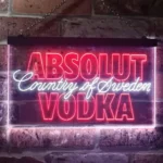 Absolut Vodka Neon Sign Logo 1