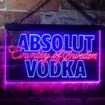 Absolut Vodka Neon Sign Logo 1