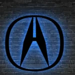 Acura Metal Sign Logo Car 1