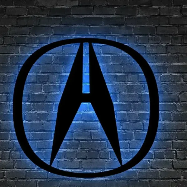 Acura Metal Sign Logo Car 1