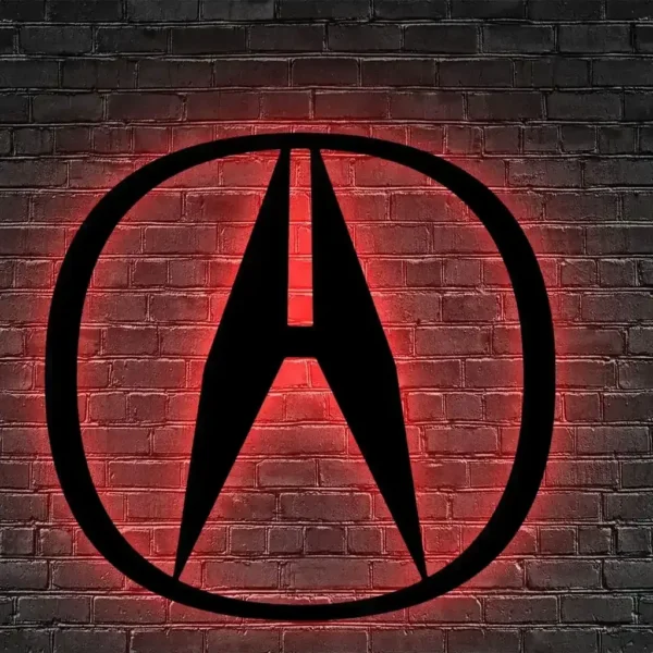 Acura Metal Sign Logo Car 2