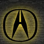 Acura Metal Sign Logo Car 1