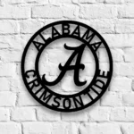 Alabama Crimson Tide Metal Sign Ncaa 1