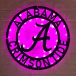 Alabama Crimson Tide Metal Sign Ncaa 1