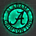 Alabama Crimson Tide Metal Sign Ncaa 1